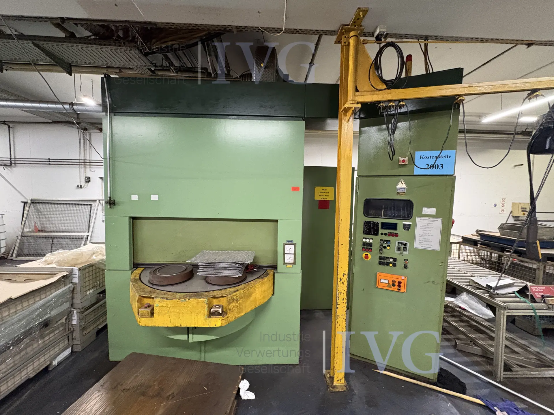 Thermische Entgratungsanlage BOSCH P350/250